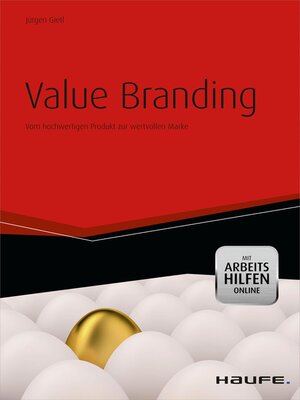 cover image of Value Branding--mit Arbeitshilfen online